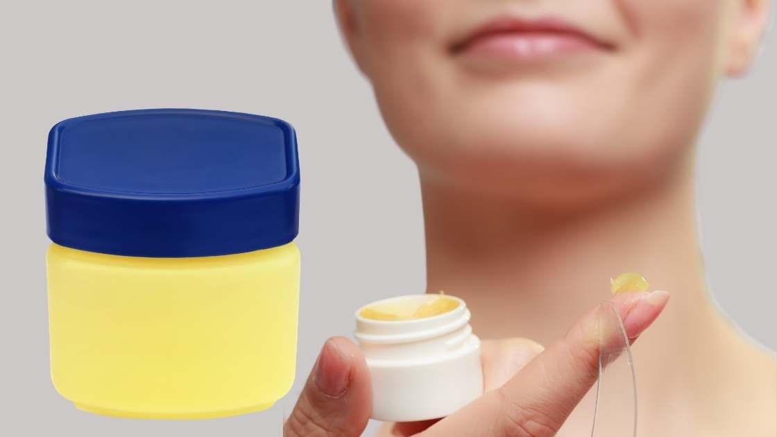Vaseline to remove facial Hair