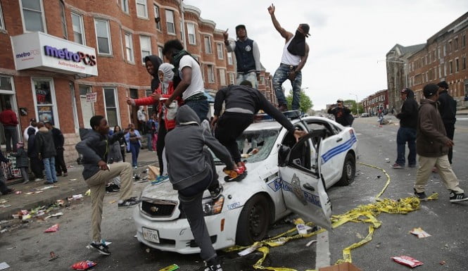 Baltimore riots 2015 images