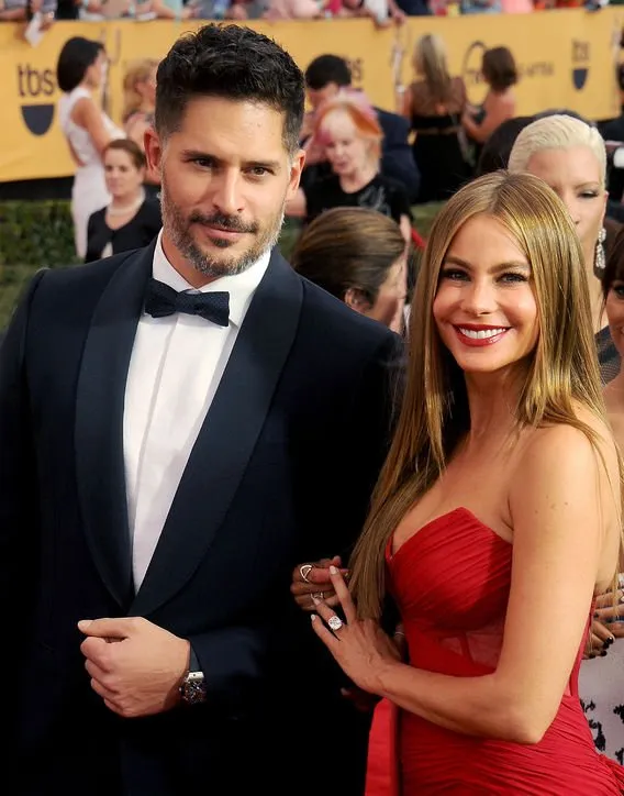 Sofía Vergara with Joe Manganiello