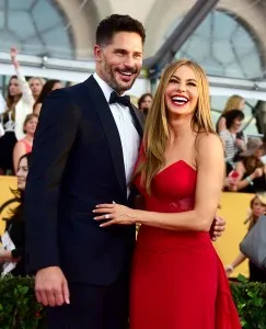 Sofía Vergara with Joe Manganiello