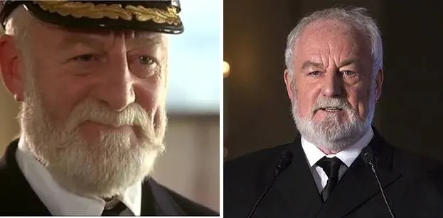 Captain Edward John Smith played by Bernard Hill