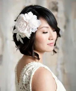 Wedding Hairstyles for Short Hair 7