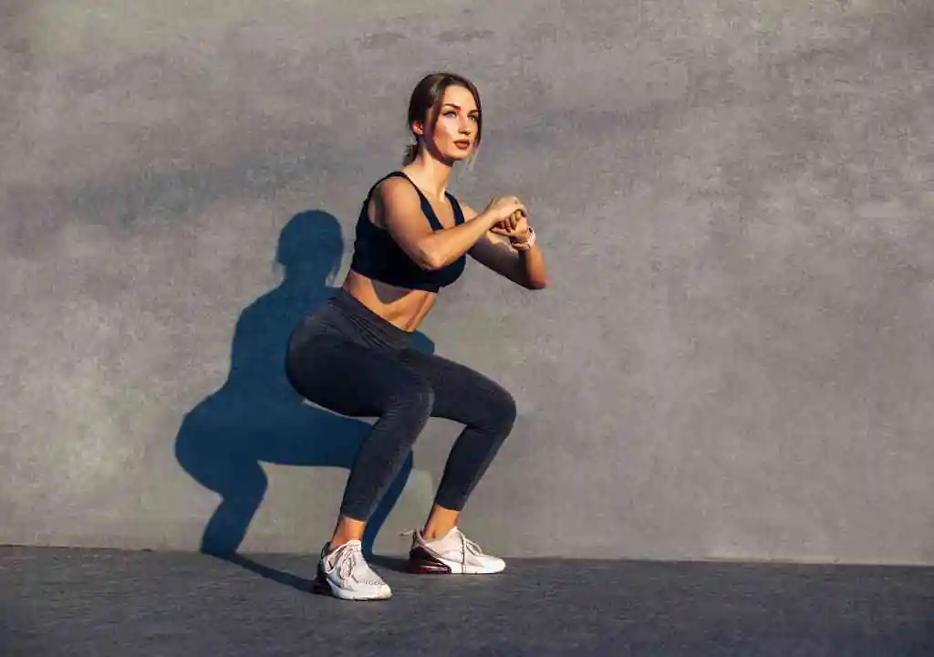 Difference Between HIIT and Cardio - Squat Jump